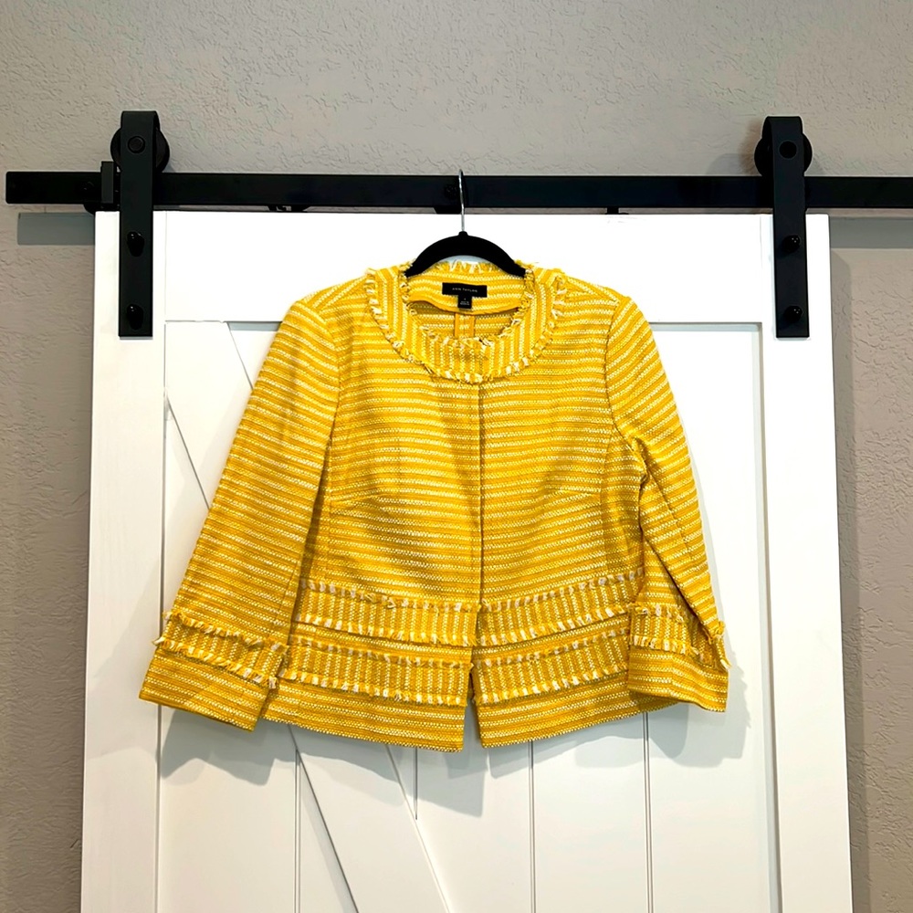 Yellow ANN TAYLOR jacket